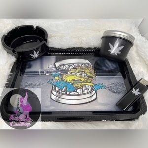 Rolling Tray Set